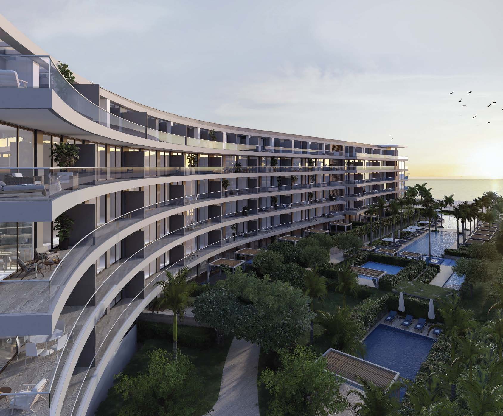 Signature curved architecture